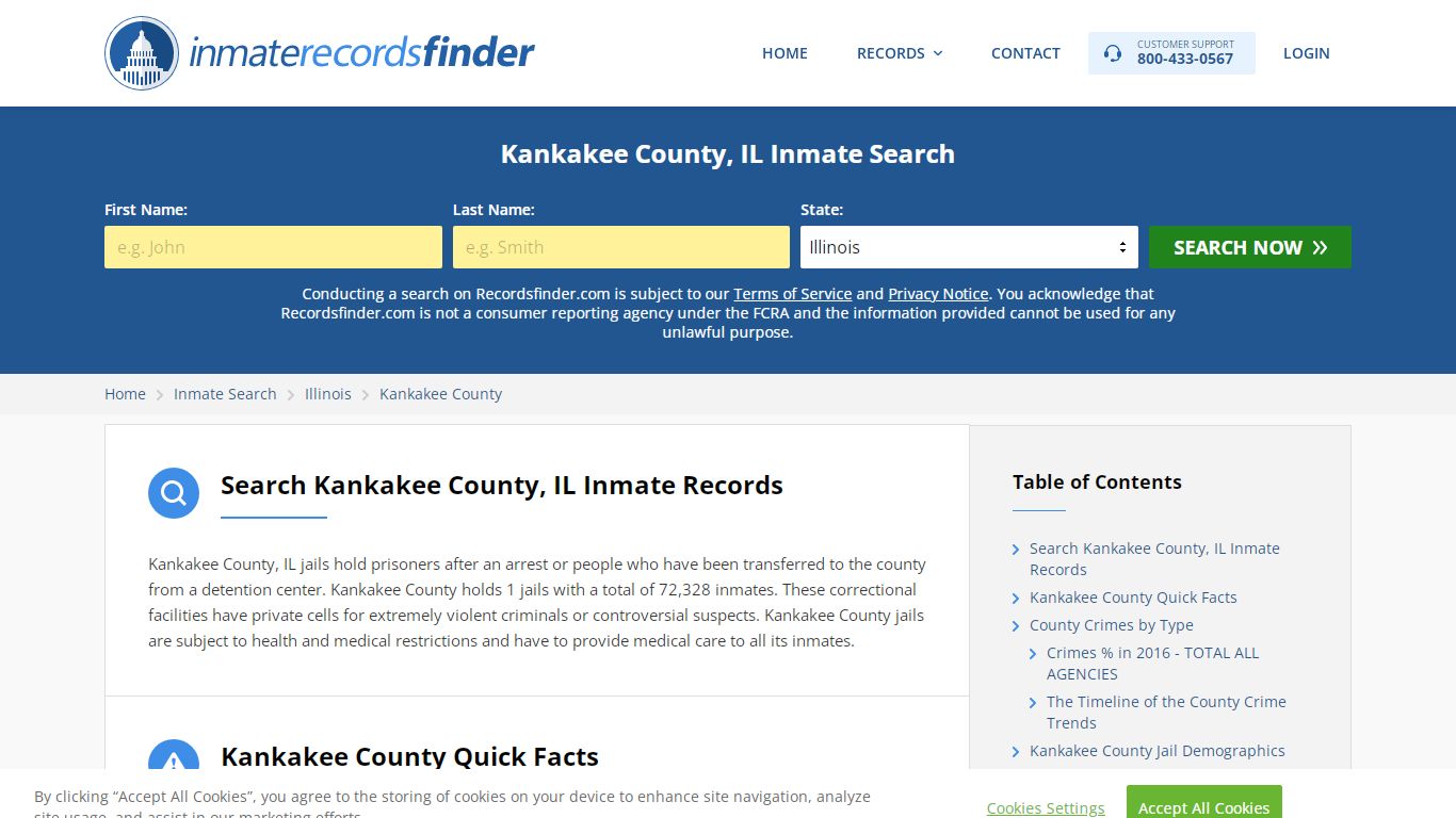 Kankakee County, IL Inmate Lookup & Jail Records Online